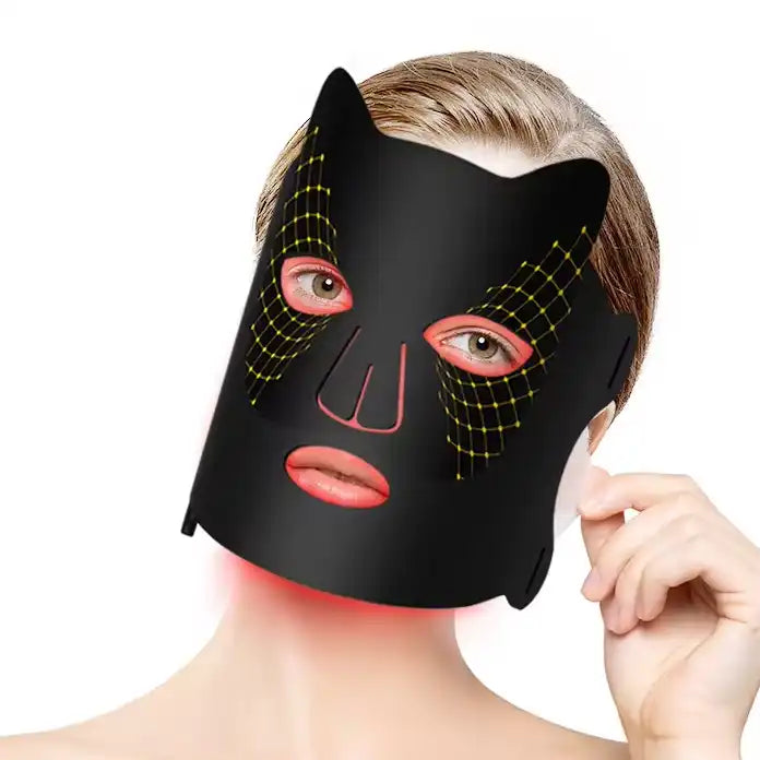 Wireless LED Red light facial mask